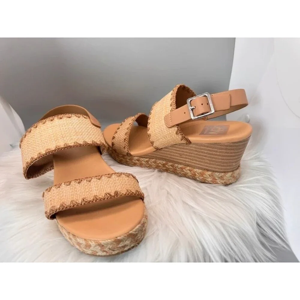DV Dolce Vita Enchant Wedge Sandals Women’s Size 8